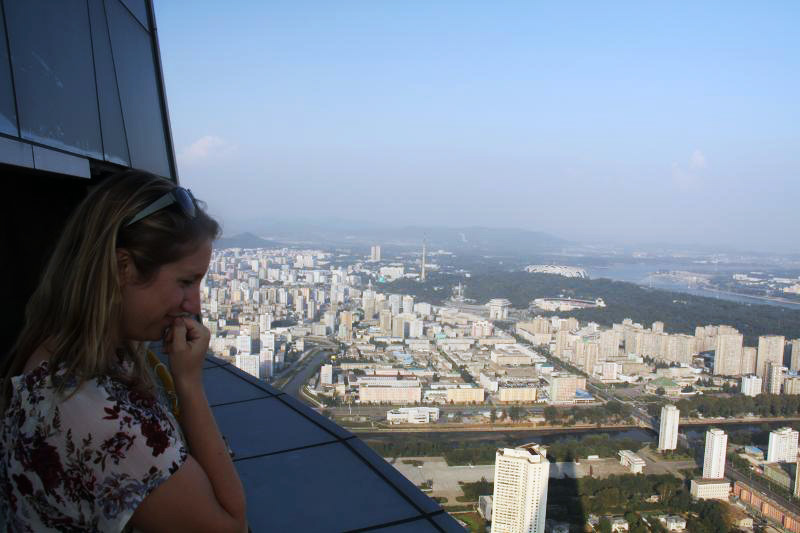 View from the top of Ryugyong Tower